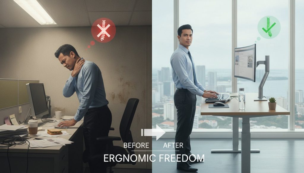 Ergonomic Assessment in Johor Bahru: A Clinical Guide to a Pain-Free Workspace