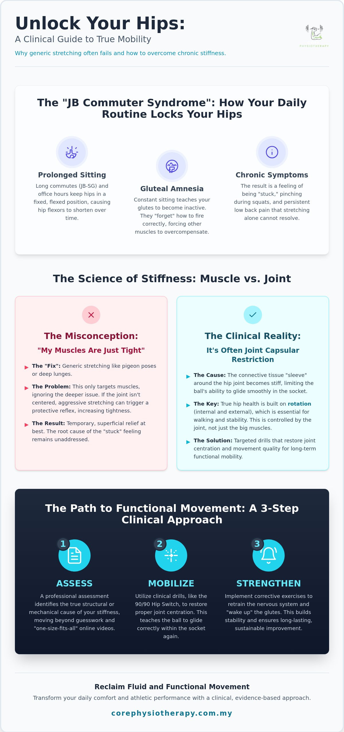Hip Mobility Exercises in JB: A Clinical Guide to Restoring Functional Movement