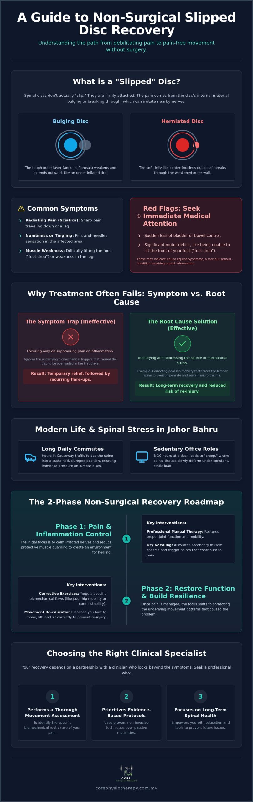 Slipped Disc Treatment in JB: A Clinical Guide to Non-Surgical Recovery